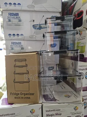 4 in 1 Acrylic Food Storage Container Set