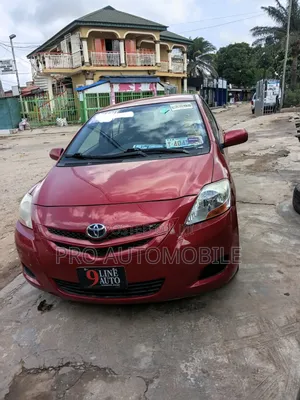 Toyota Yaris 2008 Red