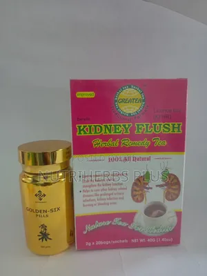 Shinyway Golden-Six Pills Greatea Kidney Flush Tea:Strengthen Kidney