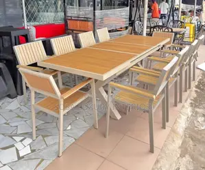 Large Outdoor Dining Set With Chairs