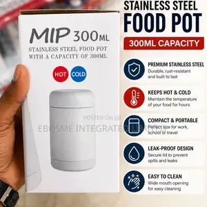 Mip 300ml Stainless Steel Food Pot – Hot Cold Thermal Container