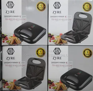 Zyre 2-Slice Sandwich Maker