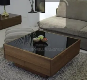 Coffee Table With Tinted Glass Top