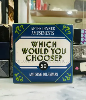 Which Would You Choose? 50 Amusing Dilemmas Card Game