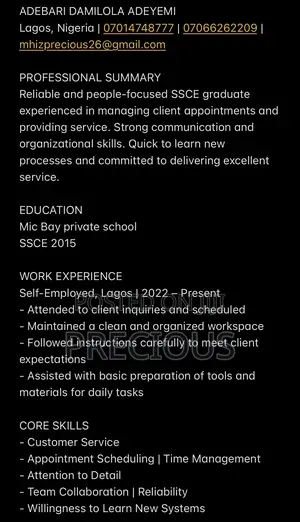 Sales Assistant