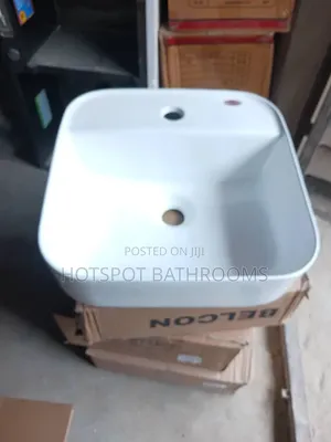 White Countertop Wash Hand Basin