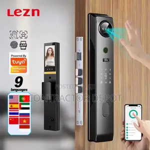 Fully Automatic Smart Door Lock Active Intercom Tuya Remote Control