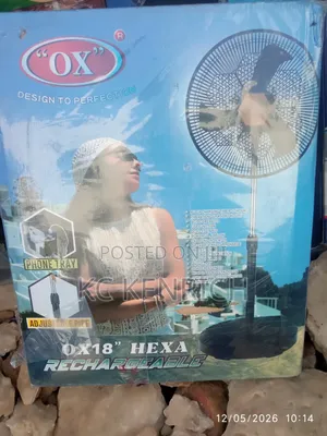 Ox Rechargeable Standing Fan
