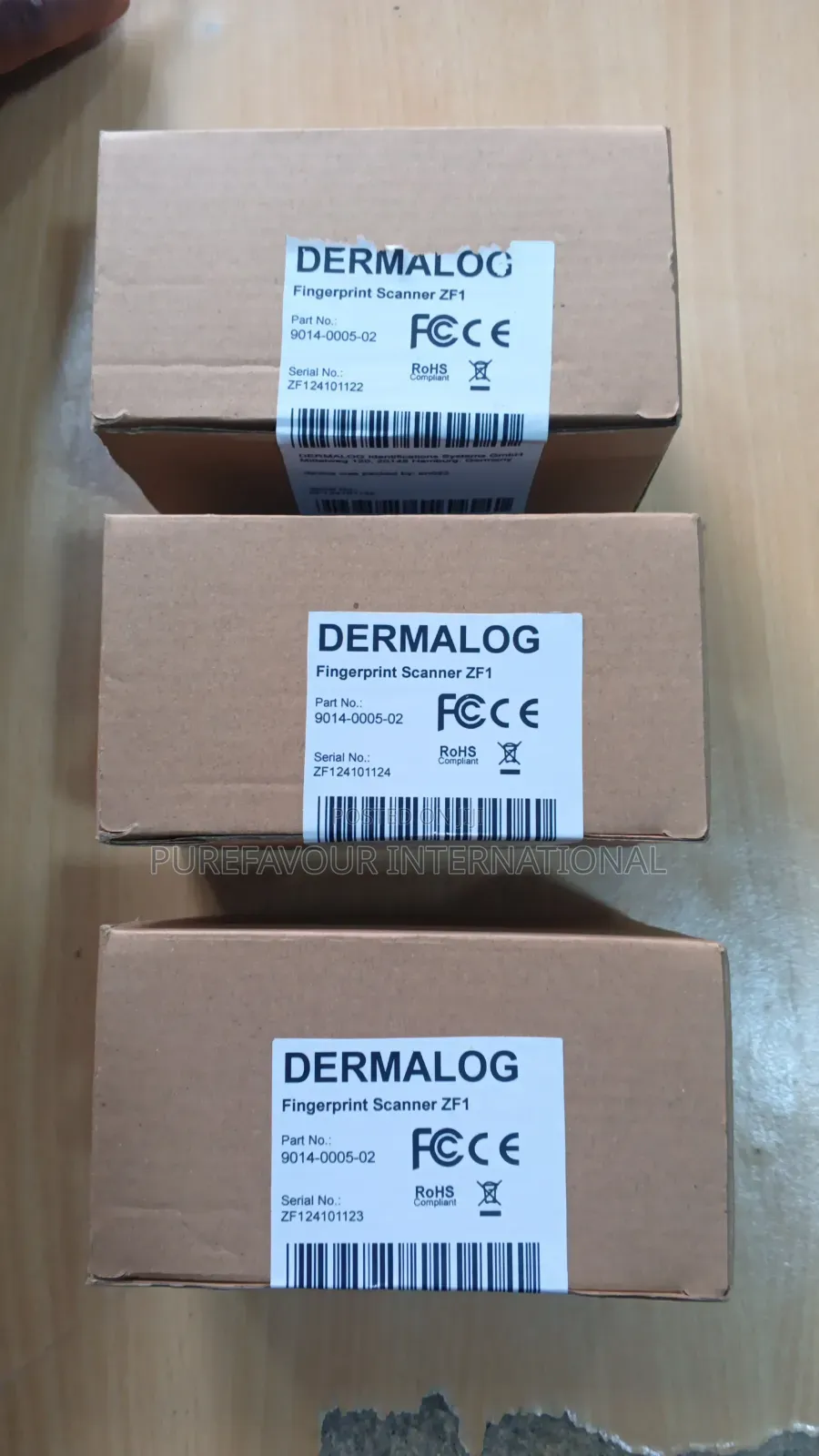 Dermalog Zf1 Optical Fingerprint Scanner Device