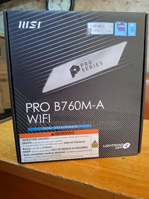 Msi Pro B760m -a Wifi