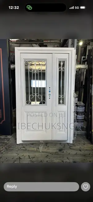 4ft Turkish Steel French Glass Doors Available