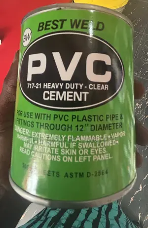 1-pint Heavy Duty Clear Pvc Cement