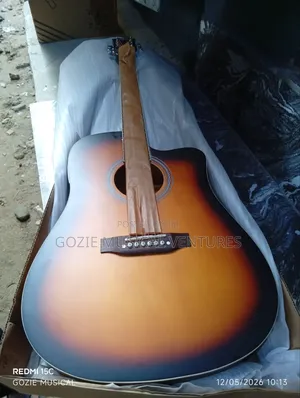 Zee Marcel 40" Semi Acoustic Guitar 6 Strings With Sweetest Sound