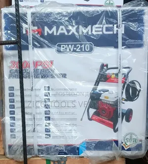 Maxmech Pw-210 Gasoline-Powered High Pressure Washer.