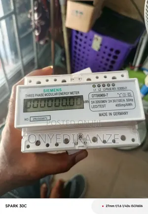 Siemens Dts6969-7 Three-Phase Modular Energy Meter,