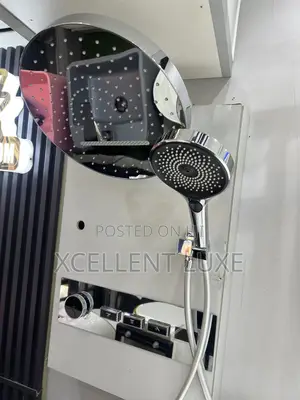 Rainfinity Conduit Shower System Chrome. English Standard