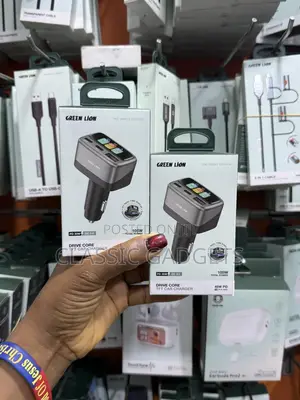Green Lion Drive Core TFT Car Charger
