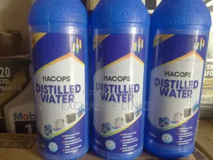 Original 1l Hacops Distilled Water for Solar Batteries
