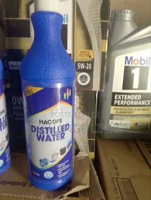 Inverter Batteries Distilled Water Hacops 1l