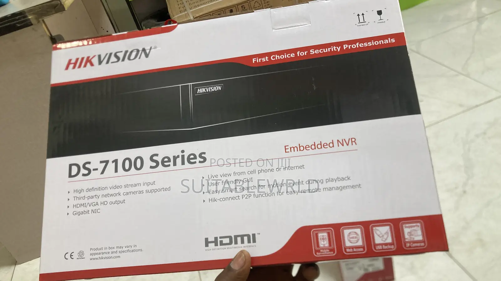 4ch NVR Hikvision