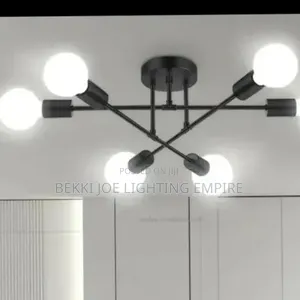 6 Hands Ceiling Light Bulb Type