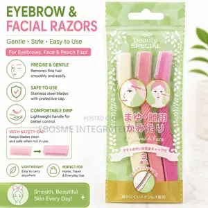 Eyebrows and Facial Razor