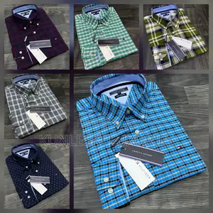 Original Tommy Hilfiger Checkers Men’S Long Sleeve Shirt