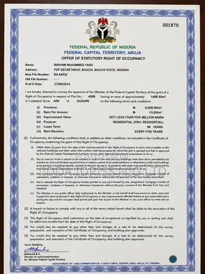 High-End Residential Plot With C of O in Guzape