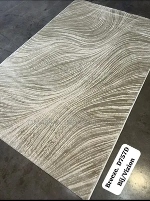Waves Patterned Turkish Rug