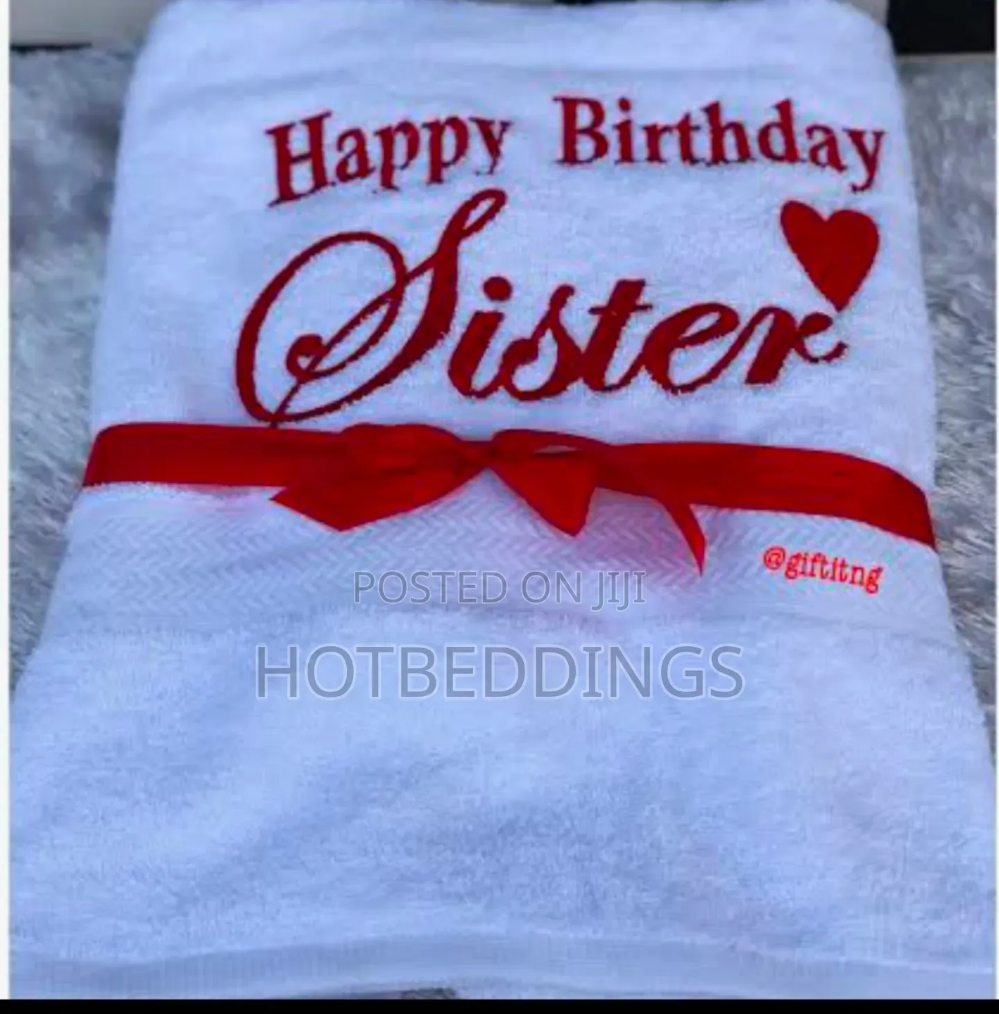 Lovely Customized Towel