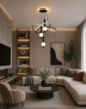 Microphone Chandalier Light