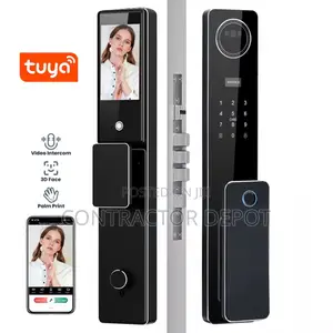 Automatic Face Recognition Smart Lock Fingerprint Tuya Wifi Camera