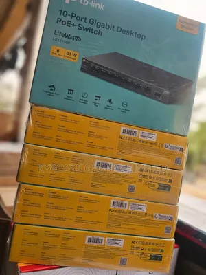 Tplink 10port 8port Gigabit Poe Switch
