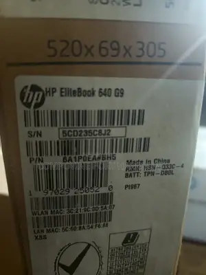 New Laptop HP EliteBook 640 G9 16GB Intel Core i7 SSD 512GB