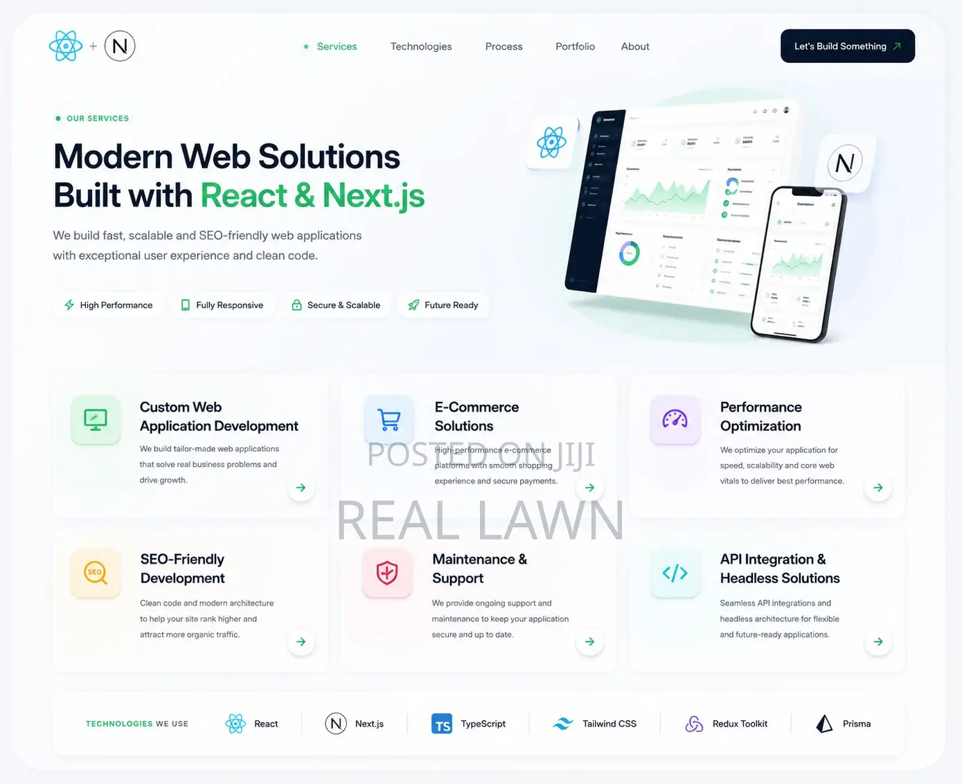 React and Next.Js Developer for Modern Web Applications