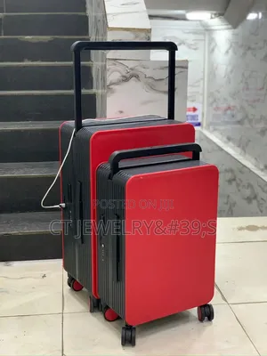 Premium 2in1 Expandable Luggage Set Hard Case, Usb Port, 360° Wheels