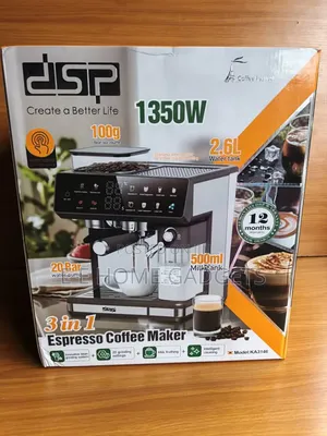 DSP 3 In1 Espresso Coffee Maker 1350watts