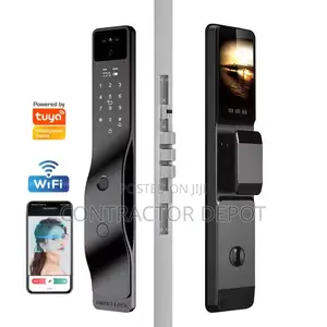Latest Tuya Video Intercom Lock Security Fingerprint With Doorbell