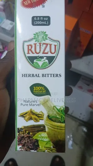 Ruzu Herbal Bitters Is a Natural Liquid Herbs to Help Detox. 200ml