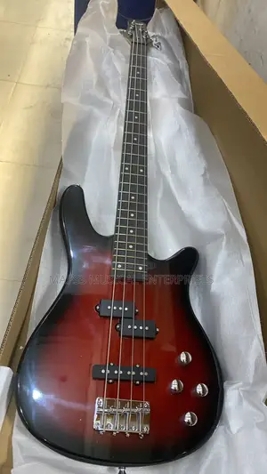 Ibanez 4-String Electric Bass Guitar With a Sunburst Finish