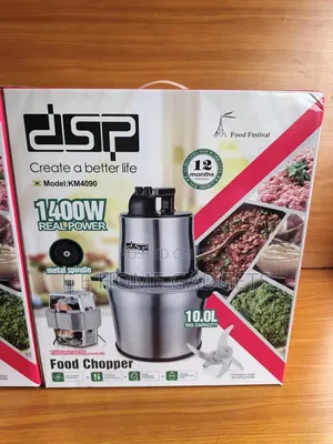 DSP Professional 10l 1400w Big Power Food Chopper (Model Km4090 I'm