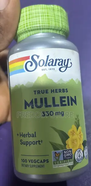 Mullein 330mg Herbal Support Solaray