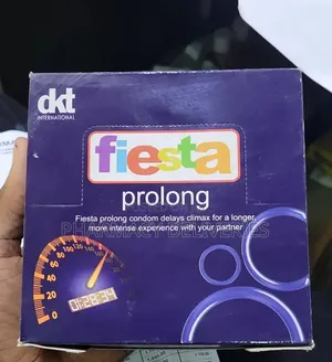 Fiesta Prolong Condom (Delays Release and Sex Climax)