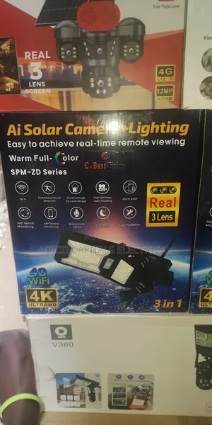 Solar Street Light With Camera