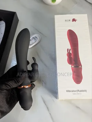 2in1 Rabbit Dildo Sex Vibrator With Clitoris Gspot Stimulator Toy