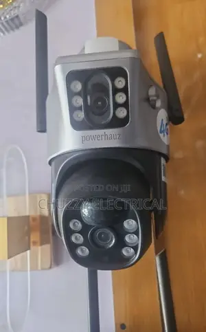 Powerhauz Dual Lens 4g PTZ Security Camera