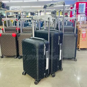 L v Monogram Travel Luggage Hard Shell Suitcase, Unisex Travel Set M/S