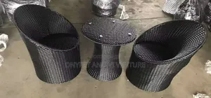 Outdoor Indoor Coconut Rattan Set