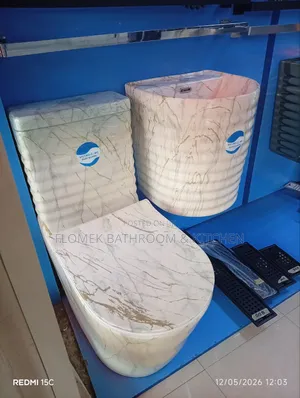Victro-C Designer Marble-Effect Bathroom Suite