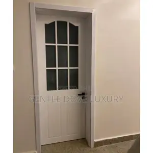 3ft Kitchen Wooden Door With Glass (Hard Wood)